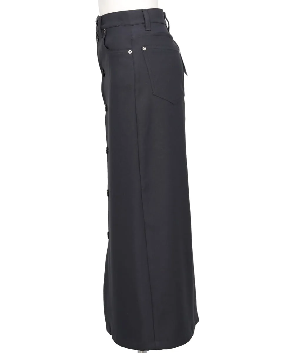 MIDWEST EXCLUSIVE LONG POLYESTER SKIRT